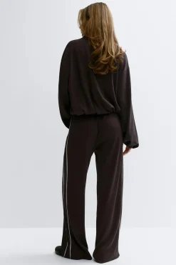 Gina Tricot oft porty trouer Brun Hot