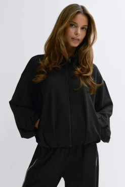 Gina Tricot oft porty zip jacket Svart Best