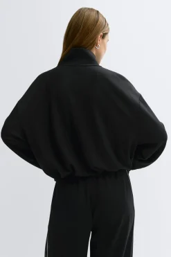 Gina Tricot oft porty zip jacket Svart Best