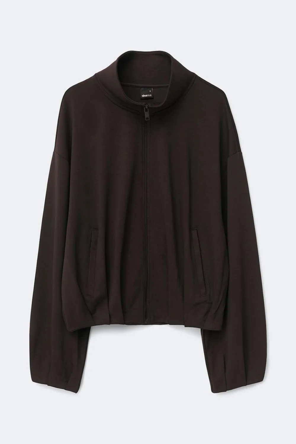 Gina Tricot oft porty zip jacket Brun Discount