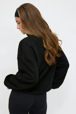 Gina Tricot oft port zip weater Svart Sale