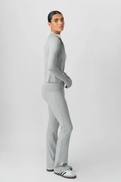 Gina Tricot oft touch foded trouer Grå Online