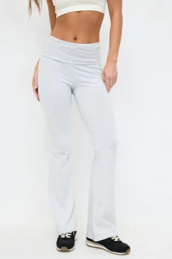 Gina Tricot oft touch foded trouer Grå Clearance