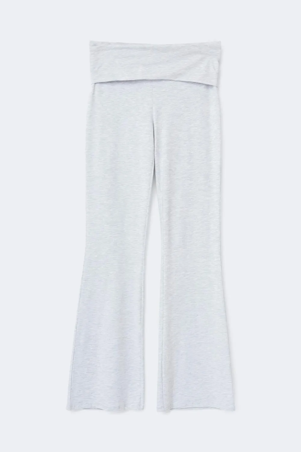Gina Tricot oft touch foded trouer Grå Clearance