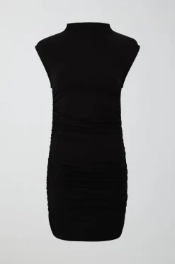 Gina Tricot oft touch funne neck dre Svart