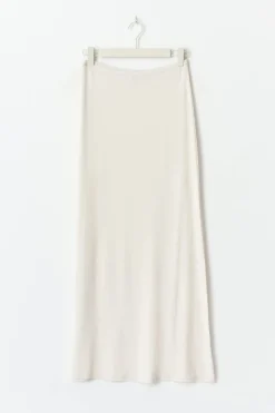 Gina Tricot oft touch axi kirt Beige Best