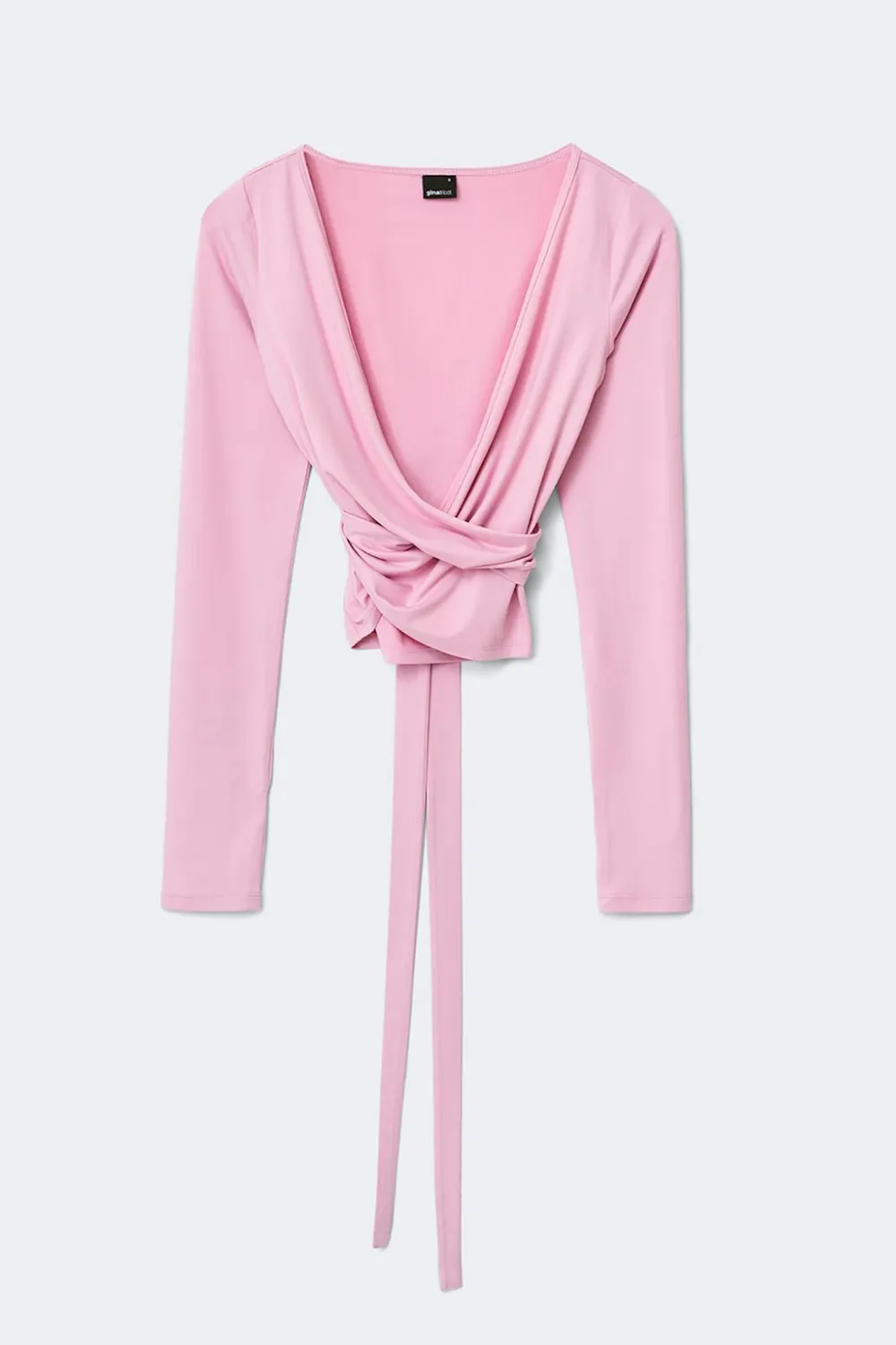Gina Tricot oft wrap yoga cardigan Rosa Outlet