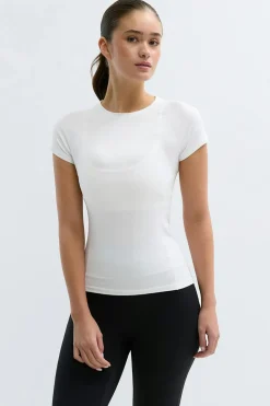 Gina Tricot oft yoga tee Hvit Best
