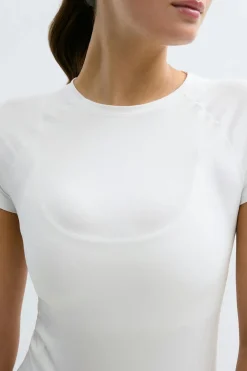 Gina Tricot oft yoga tee Hvit Best