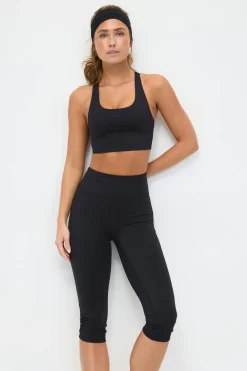 Gina Tricot oft yoga top Svart Discount