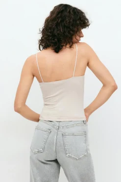 Gina Tricot paghetti trap inget Grå Clearance