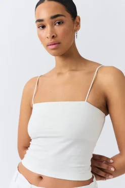 Gina Tricot paghetti trap inget Hvit Hot