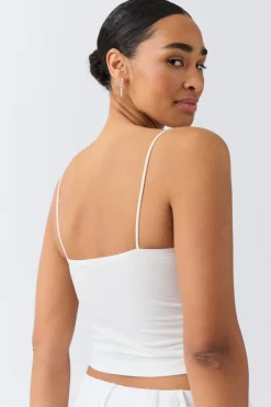 Gina Tricot paghetti trap inget Hvit Hot