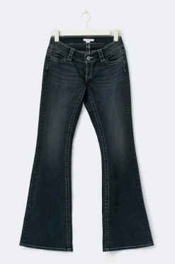 Gina Tricot 14+ parke fare jean curve Blå Outlet