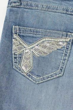 Gina Tricot 14+ parke fare jean ta Blå Hot
