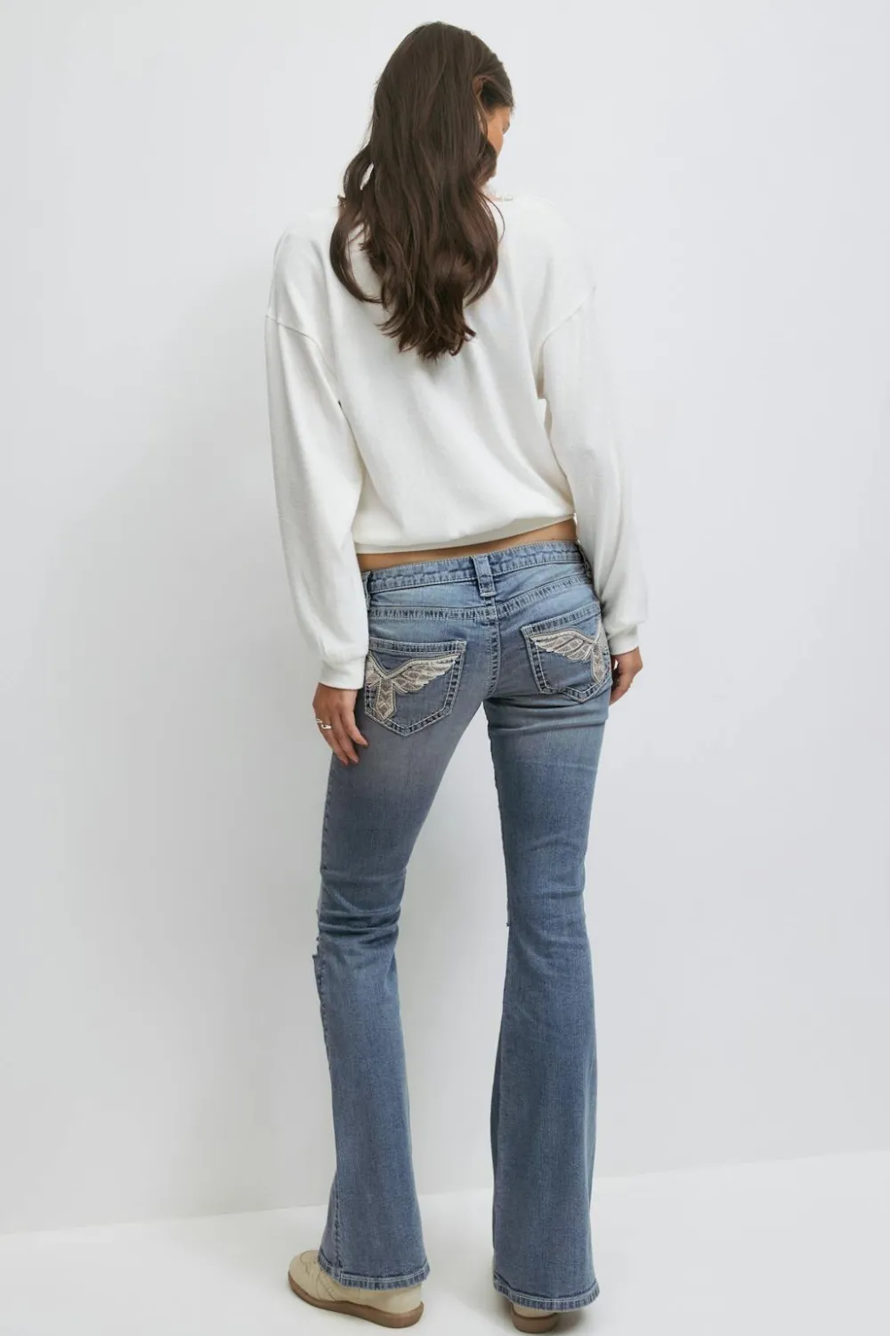 Gina Tricot 14+ parke fare jean ta Blå Hot