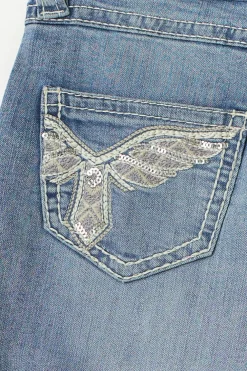 Gina Tricot parke ow fare jean Blå Hot