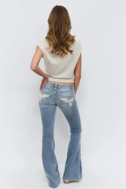 Gina Tricot 14+ parke ow fare jean Blå Hot