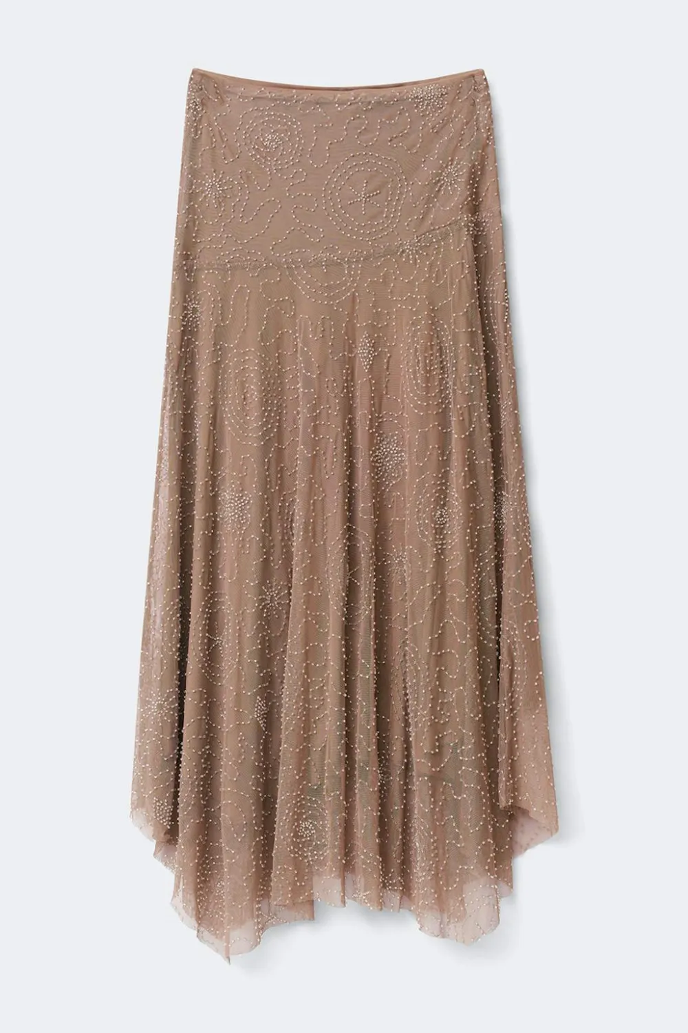 Gina Tricot parke idi kirt Brun Clearance