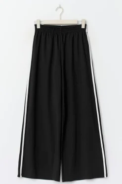 Gina Tricot porty wide trouer Svart Best