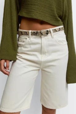 Gina Tricot Square buckel hip belt Best
