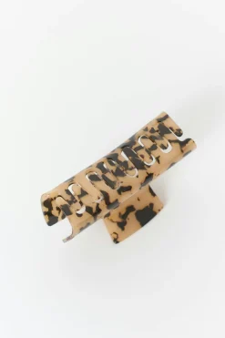 Gina Tricot Square hair clip Brun Outlet