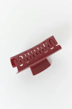 Gina Tricot Square hair clip Rød Sale