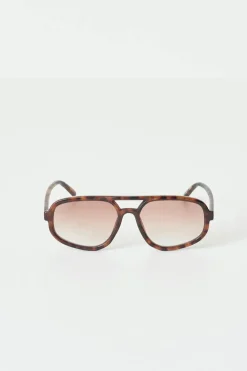 Gina Tricot 70s sunglasses Beige Sale