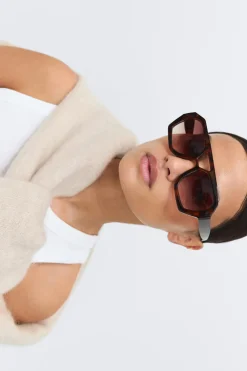 Gina Tricot 70s sunglasses Brun Online