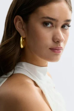 Gina Tricot Statement chunky hoops Gull Outlet