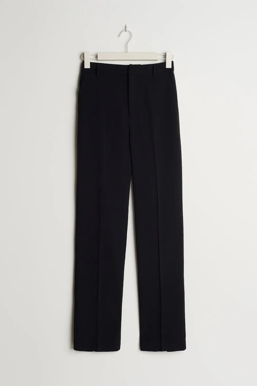 Gina Tricot Straight petite trousers Svart Sale