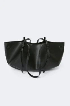 Gina Tricot Strap handle tote bag Svart
