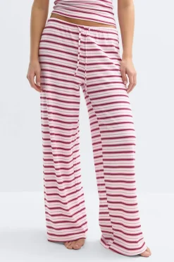 Gina Tricot triped oft trouer Hvit Online