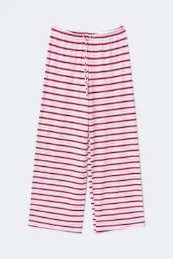 Gina Tricot triped oft trouer Hvit Online
