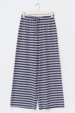 Gina Tricot triped oft trouer Lilla Discount
