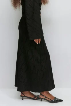 Gina Tricot tructured kirt Svart Sale