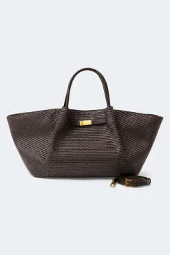 Gina Tricot Structure strap tote bag Brun Outlet