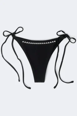 Gina Tricot tudded bikini braziian Svart