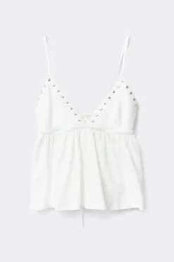 Gina Tricot tud inget Hvit Discount