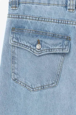 Gina Tricot Super flare jeans Blå
