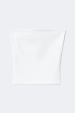 Gina Tricot uper tretch tube top Hvit Best