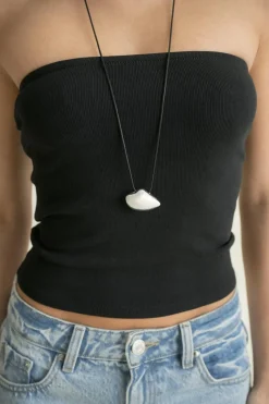 Gina Tricot uper tretch tube top Svart Discount