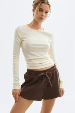 Gina Tricot weat hort Brun Hot
