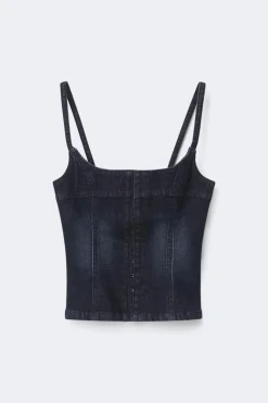 Gina Tricot weet jean inget Blå Outlet
