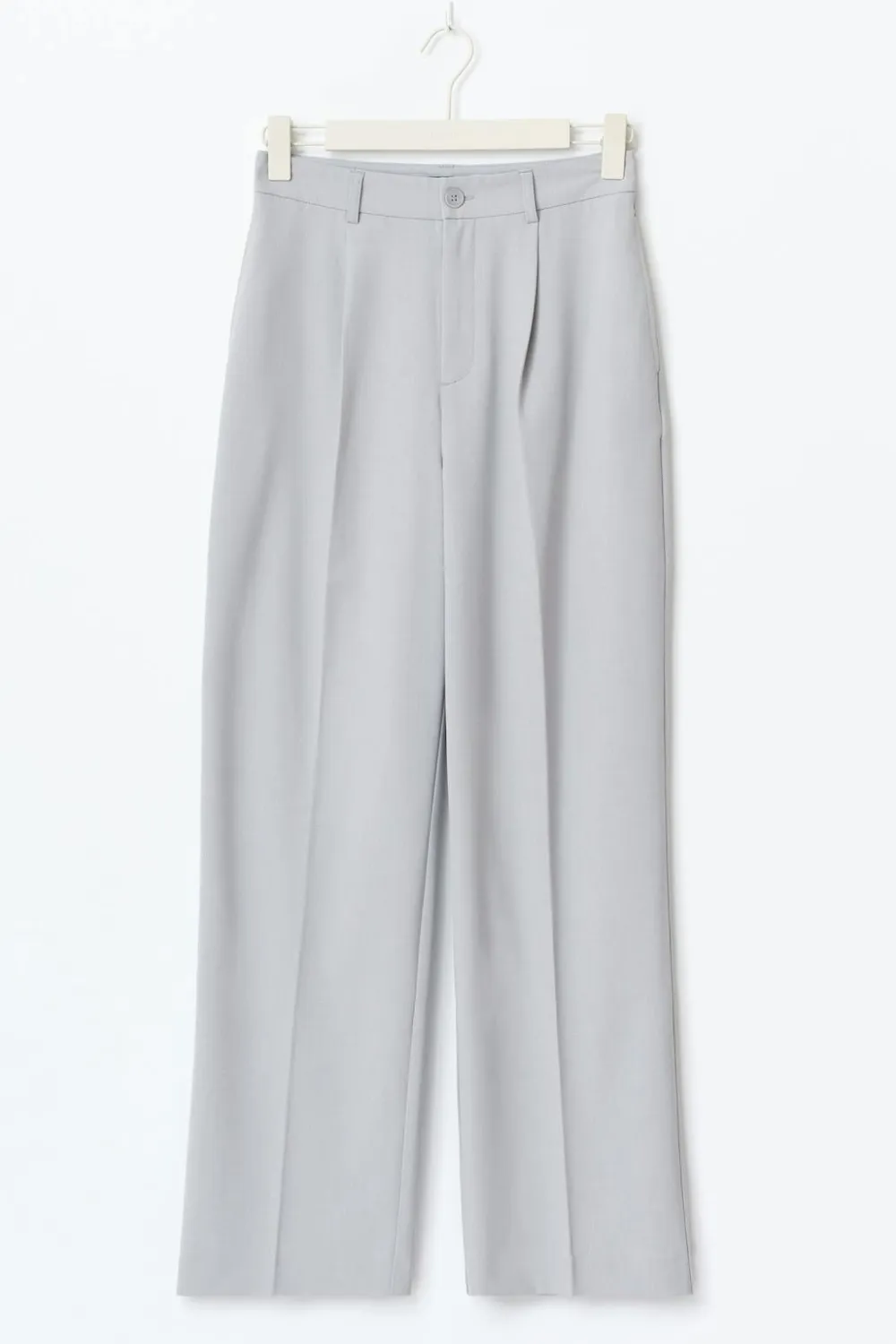 Gina Tricot Tailored wide trousers Grå