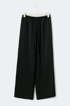 Gina Tricot Ta drawtring atin trouer Svart Best
