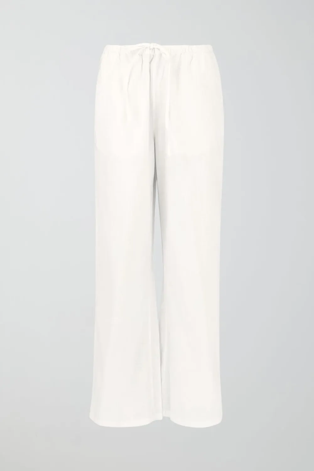 Gina Tricot ta inen bend trouer Hvit Clearance