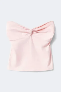 Gina Tricot 14+ tanine bandeau top Rosa Sale