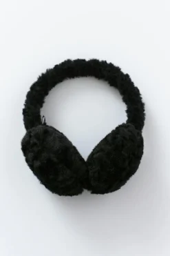 Gina Tricot Teddy ear muffs Svart New