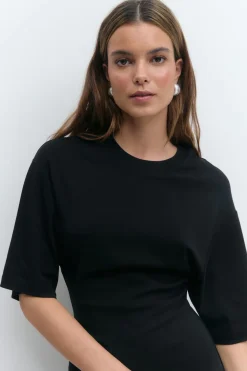 Gina Tricot Tee dre Svart New